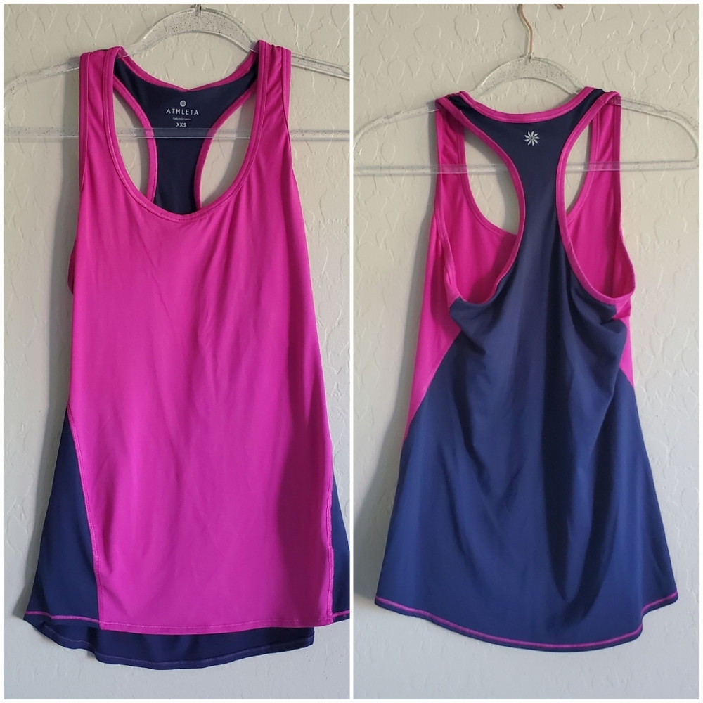 ⭐4/$20‎ Athleta Racerback Tank Top XXS